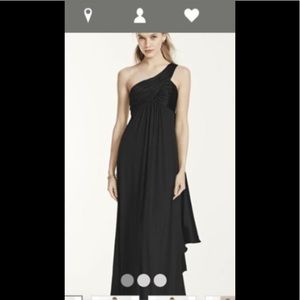 New black long dress size 18